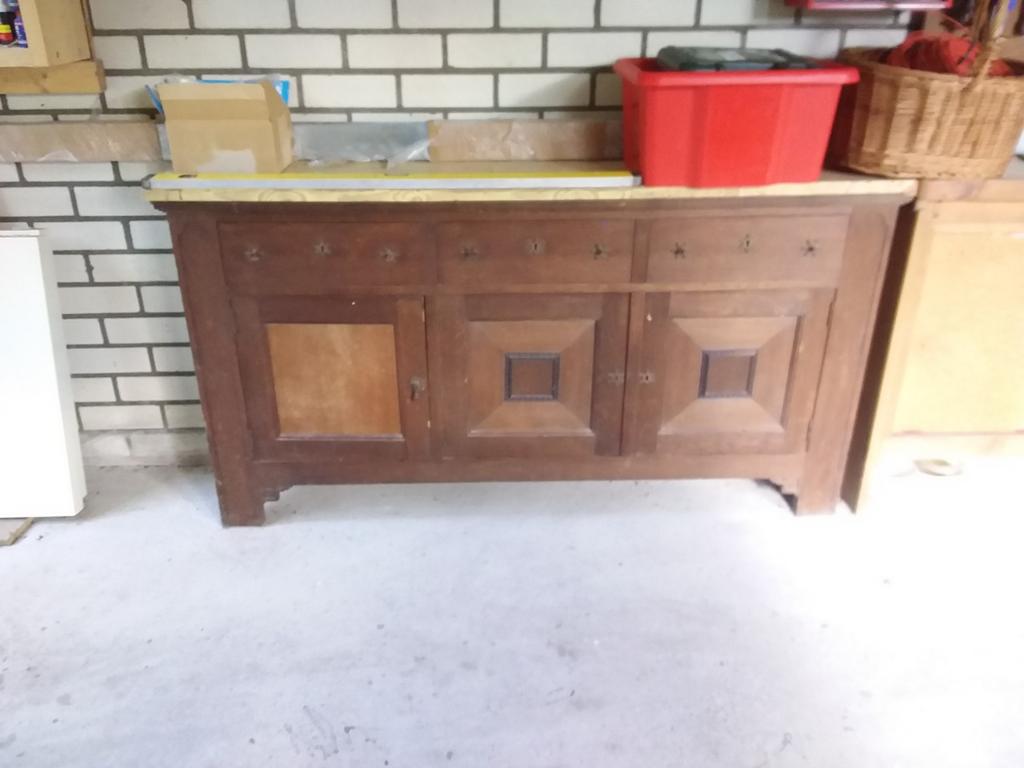 Keukenkasten oud, Ophalen, Minder dan 50 cm, Gebruikt, 50 tot 100 cm