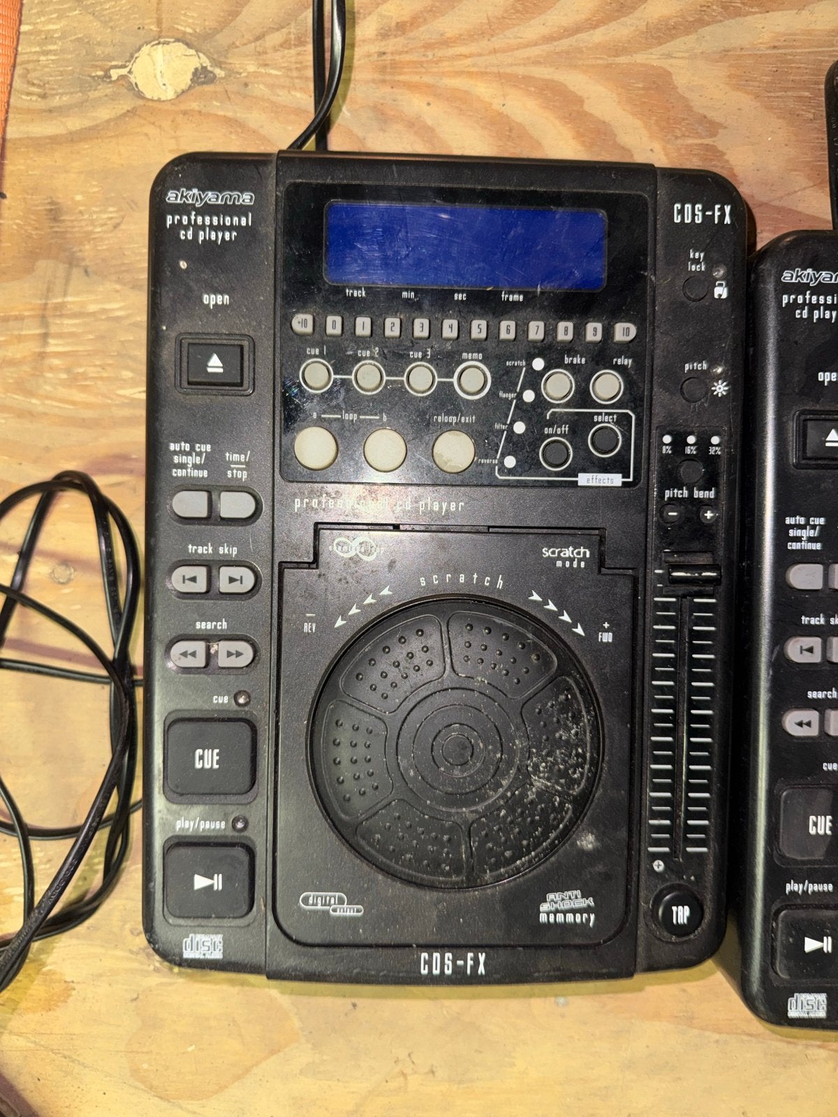 Akiyama CDG-FX Professionele CD Speler (2 stuks), Ophalen, Gebruikt, Dj-set, Overige merken