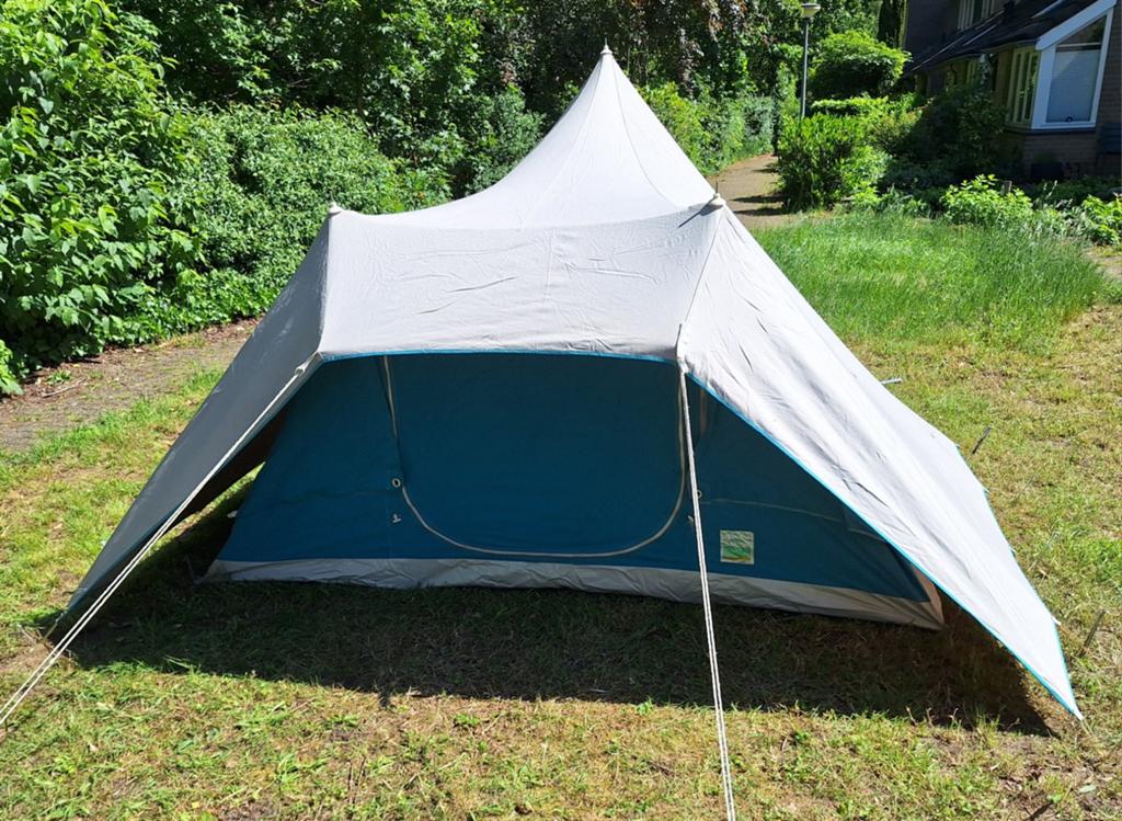 Katoenen retro vintage tent merel vroom en dreesman, Caravans en Kamperen, Tenten, Ophalen of Verzenden, Gebruikt, Tot en met 2