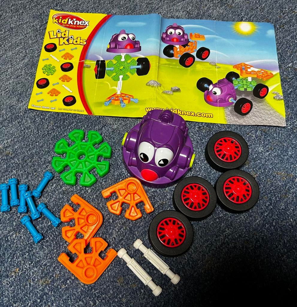 7 x Kid K‘nex figuren (complete sets), Ophalen, Gebruikt, Jongen of Meisje