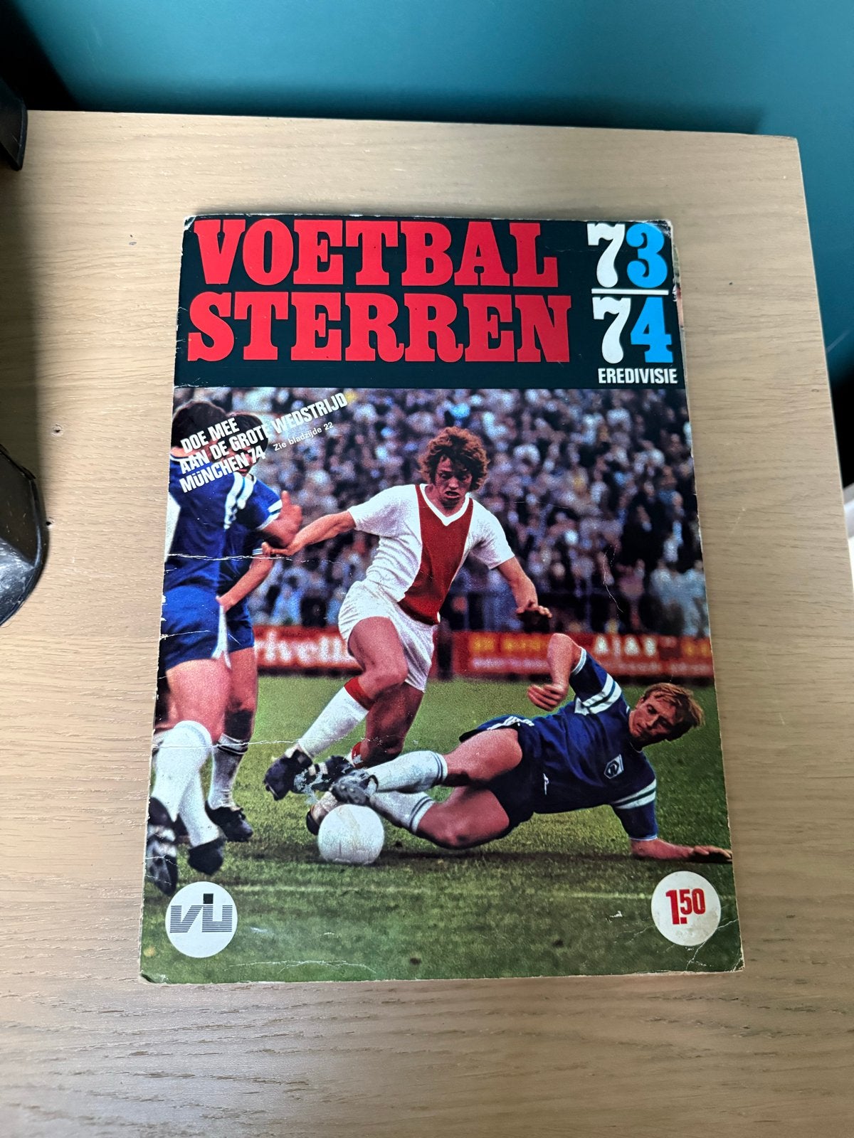 Voetbal Sterren 73/74 Eredivisie Album - Compleet, Ophalen of Verzenden, Gebruikt, Ajax, Boek of Tijdschrift