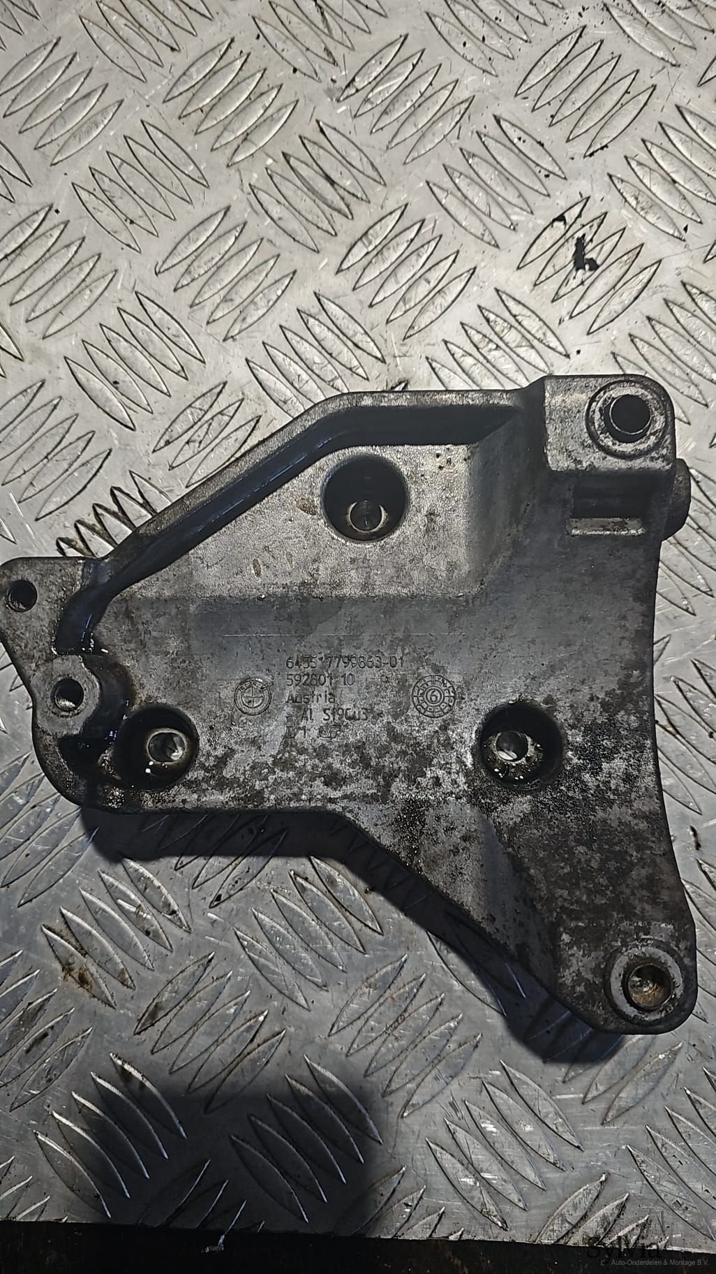 Steun Aircopomp  Airco compressor M57N BMW X5 / X6 serie E70, Gebruikt, -, -, Ophalen of Verzenden