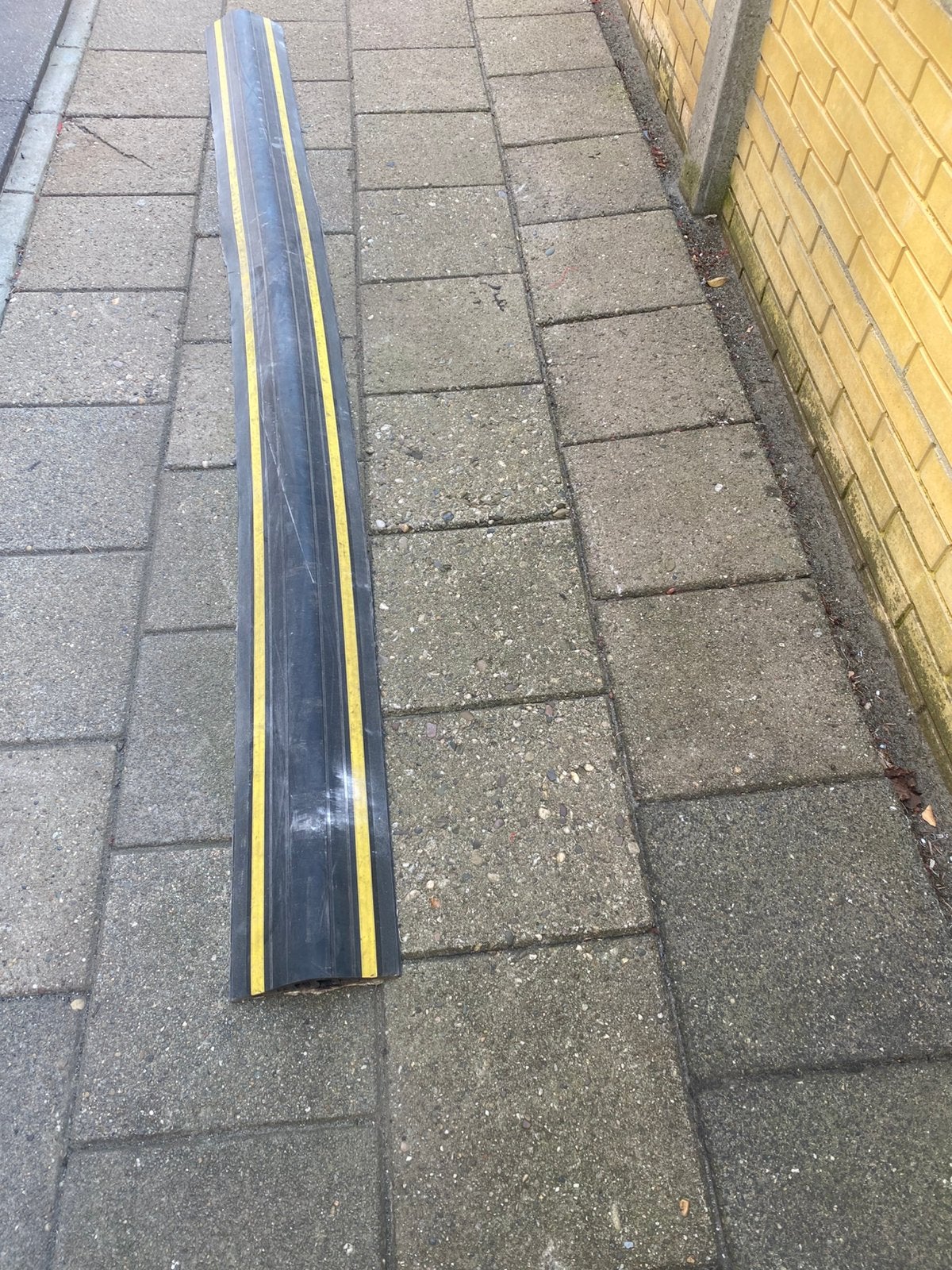 Drempels rubber, Ophalen, Gebruikt