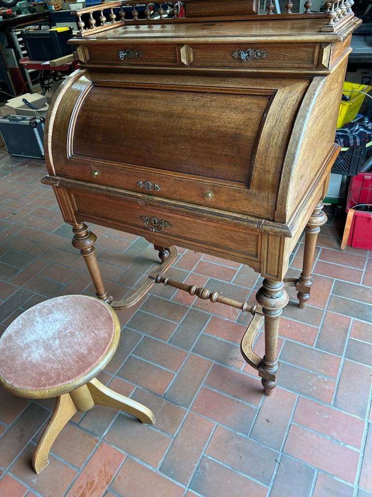 Antieke Secretaire uit 1880 - Neo-Renaissance Stijl, Ophalen