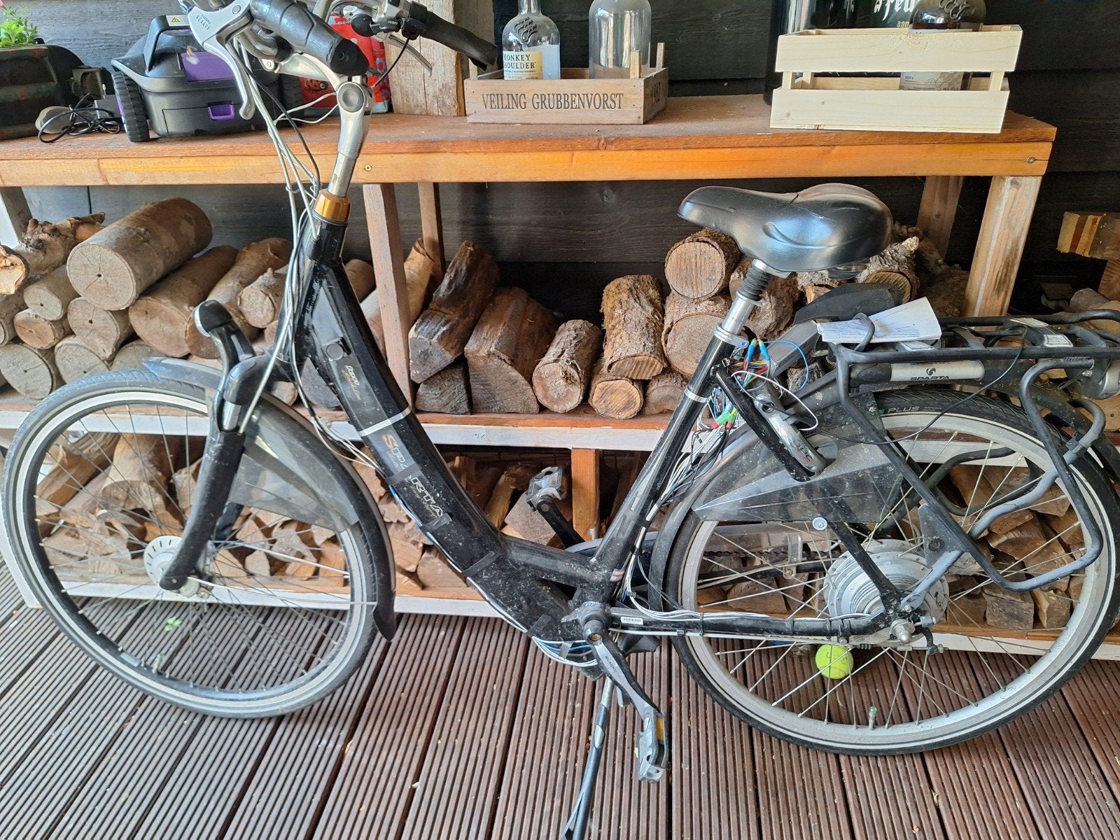 Sparta ION elektrische fiets met Brainpower Motor Controlle, Ophalen, Sparta, Gebruikt, 50 km per accu of meer