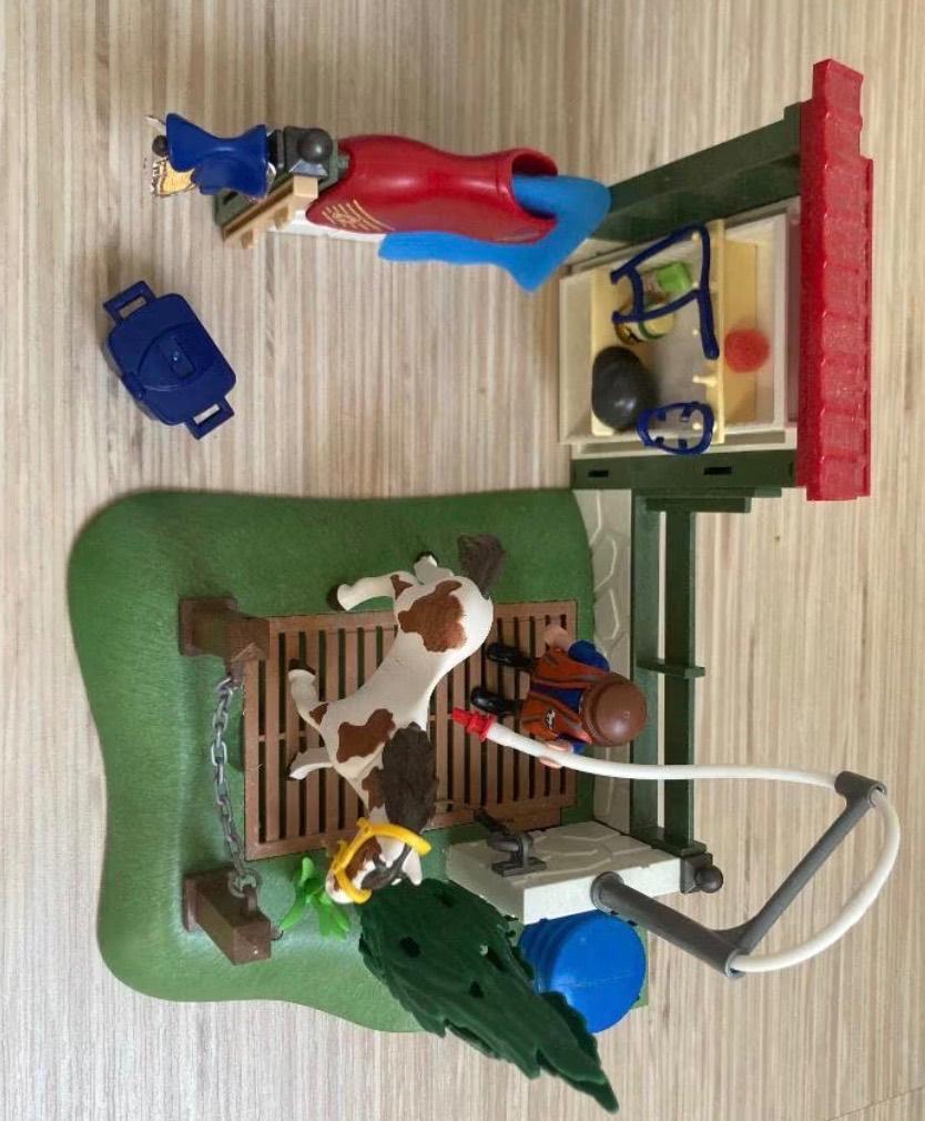 Playmobil paarden wasplaats, Kinderen en Baby's, Speelgoed | Playmobil, Ophalen of Verzenden, Zo goed als nieuw, Complete set