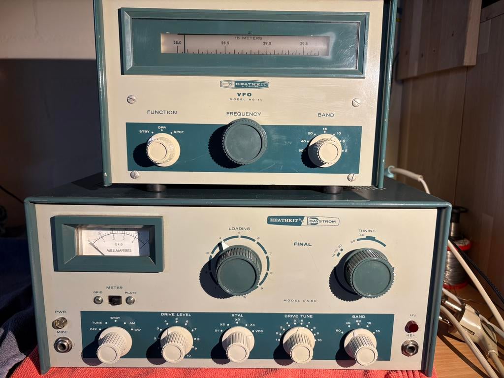 Te koop Heathkit DX-60 met HG-10 vfo set, Ophalen, Gebruikt