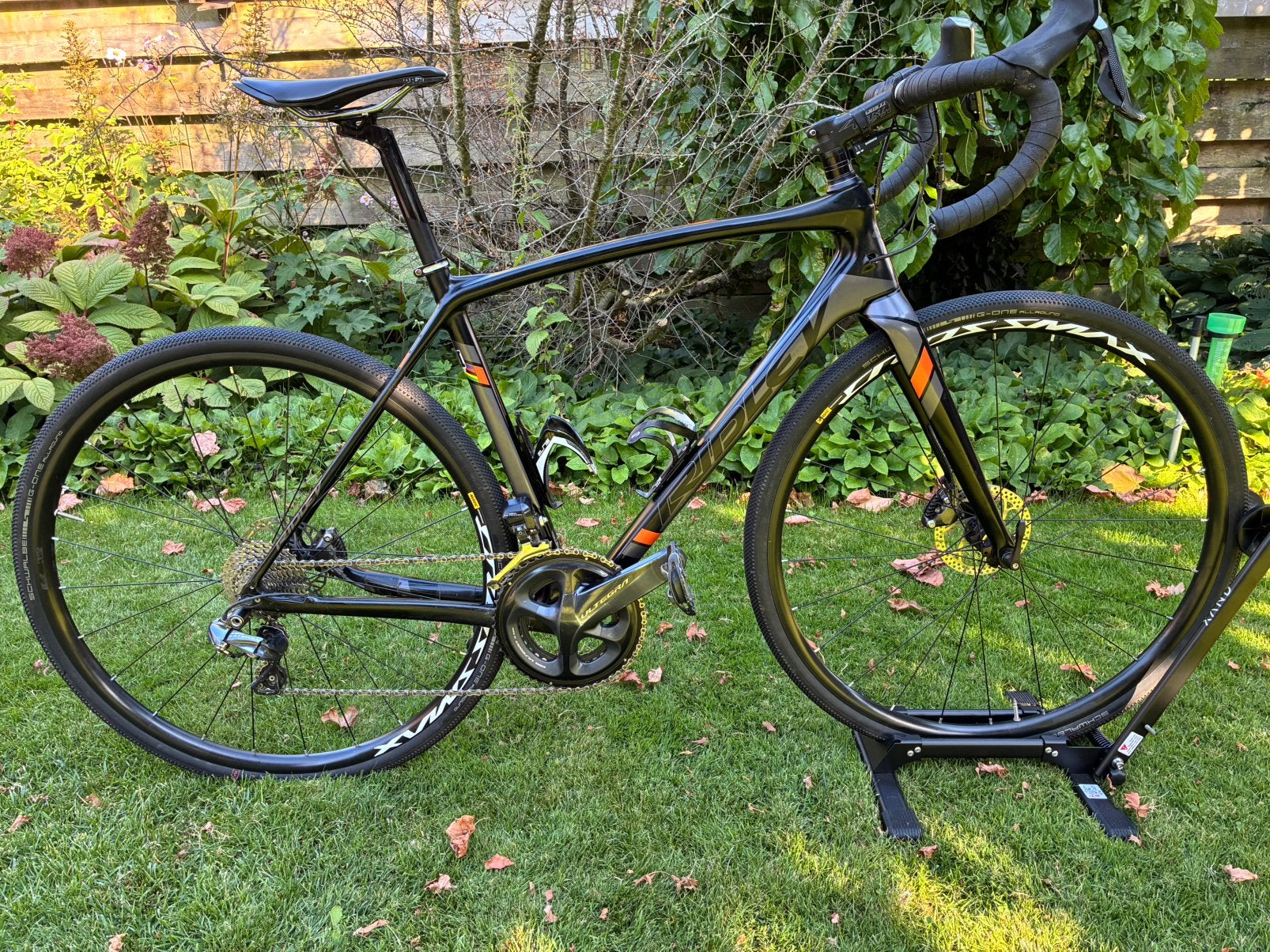 Ridley X-trail carbon ultegra di2 en 4iiii vermogensmeter, Fietsen en Brommers, Fietsen | Racefietsen, Carbon, Zo goed als nieuw