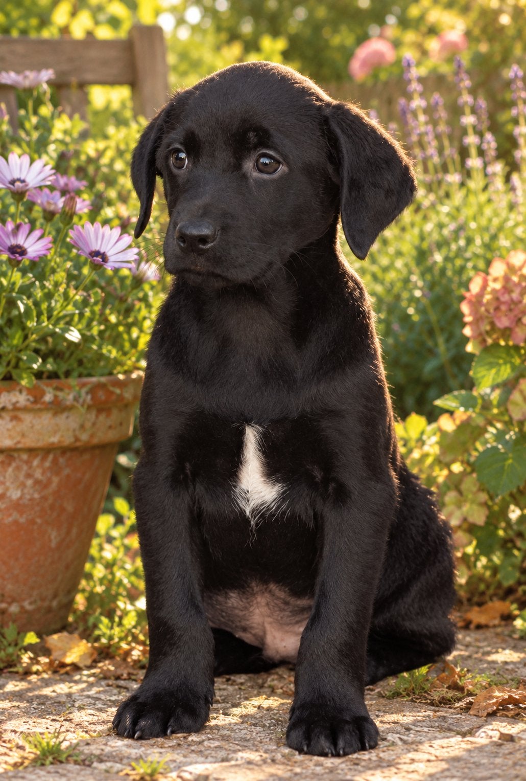Prachtige LABRADOR x FRIESE STABIJ pups, Nederland, CDV (hondenziekte), 8 tot 15 weken, Meerdere