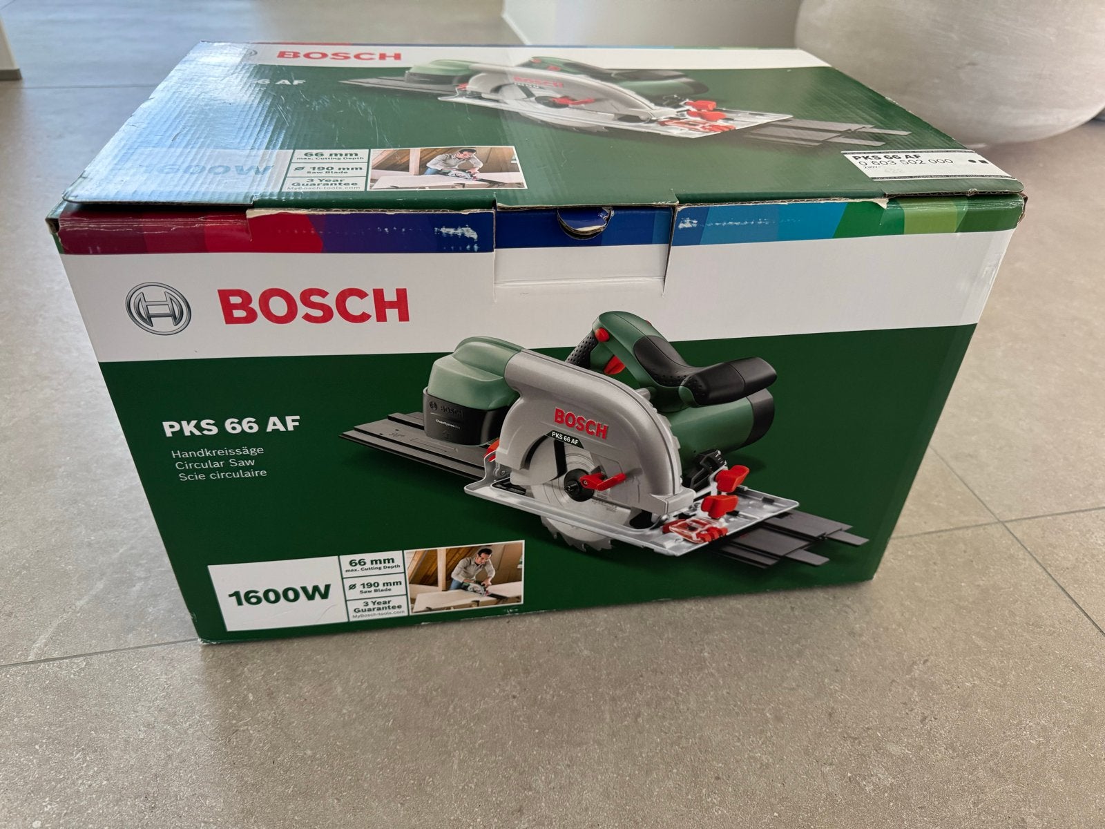Bosch PKS 66 AF Handcirkelzaag -  in doos