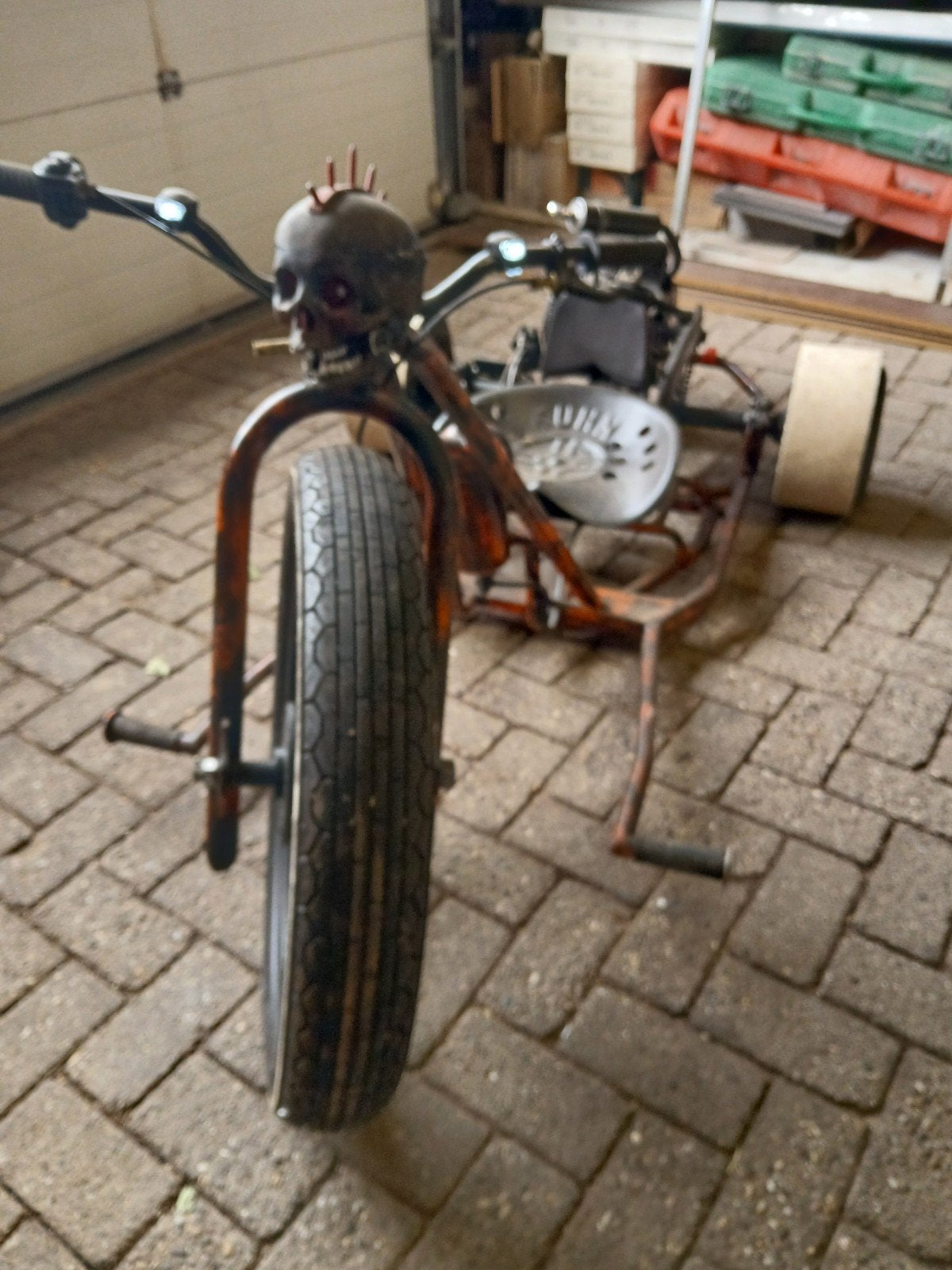 driftbike, Ophalen