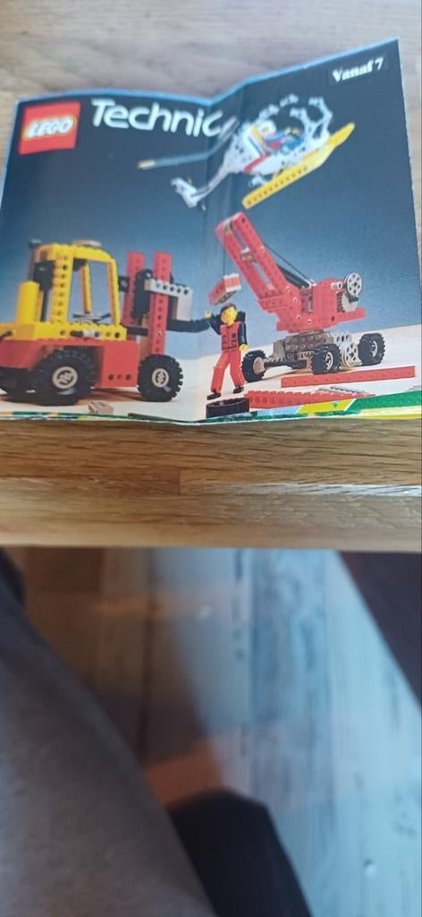 Lego Technic set met boekjes, Kinderen en Baby's, Speelgoed | Duplo en Lego, Ophalen of Verzenden