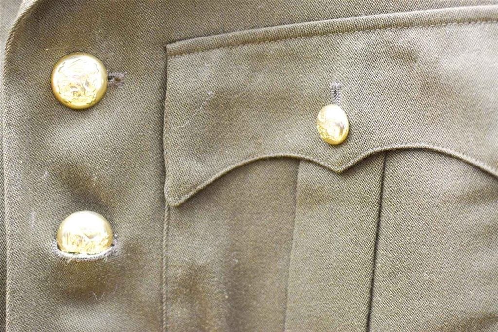Uniform jas 51171, Ophalen of Verzenden, Gedragen, Groen