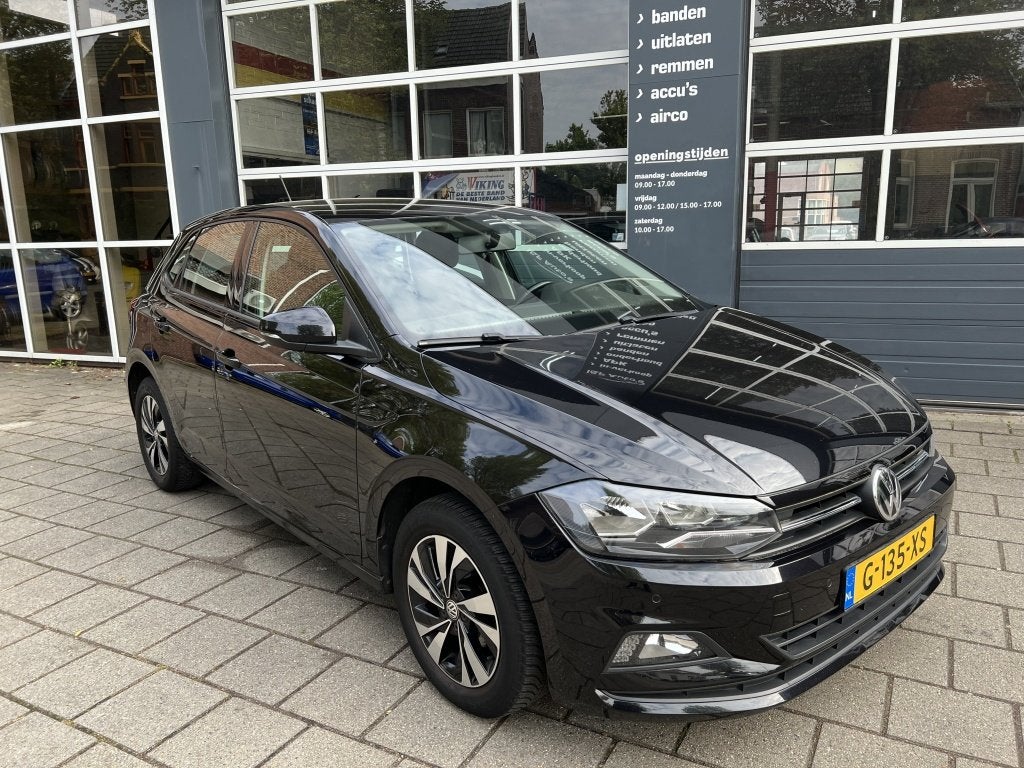 Volkswagen Polo 1.0 TSI Life Navi Apple/car play Airco Cruis, Auto's, Volkswagen, Stof, Gebruikt, Euro 6, 95 pk