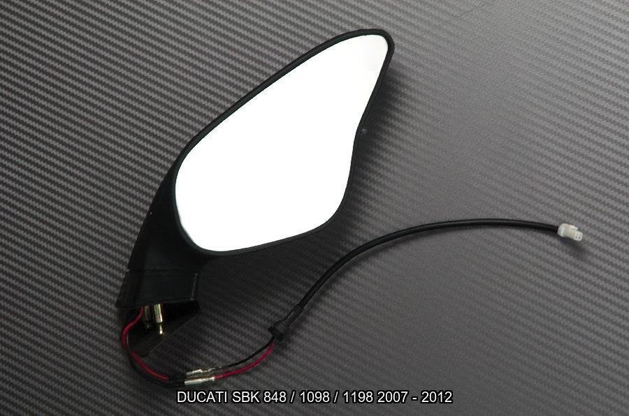 spiegels type origineel DUCATI SBK 848 1098 1198 2007 2012, Verzenden, Nieuw