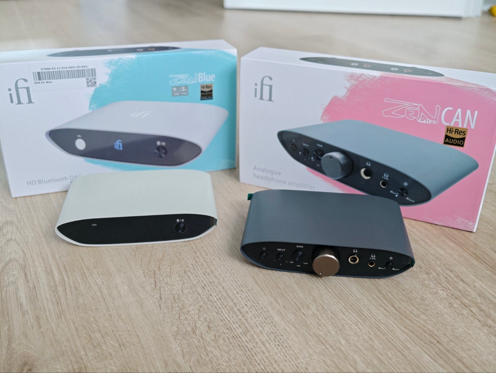 iFi ZEN Air Blue & ZEN CAN Air - Hoogwaardige Audio Set, Ophalen of Verzenden, Zo goed als nieuw, 120 watt of meer, Overige merken