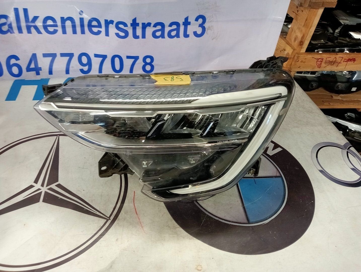 Renault Arkana Full Led High 260602566R koplamp links, Gebruikt, -, Renault, -