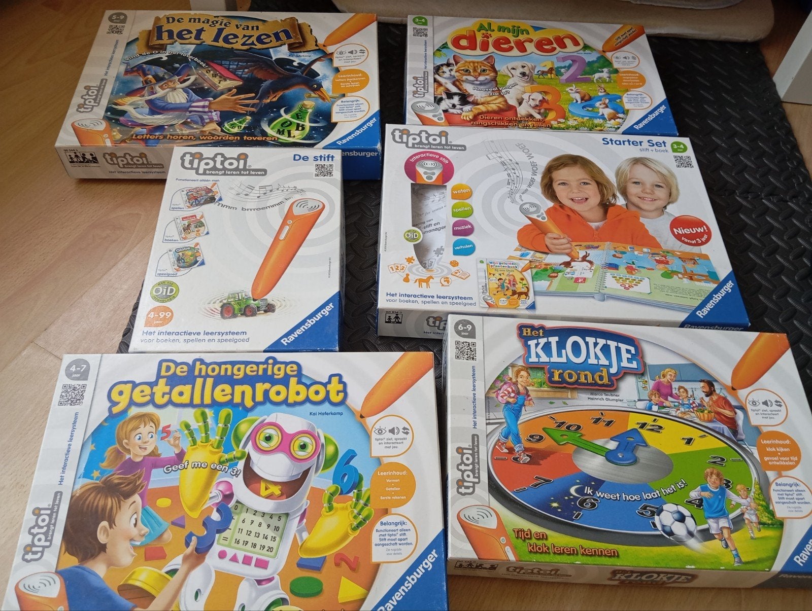 Tiptoi Starter Set met interactieve stift en boeken, Ophalen of Verzenden