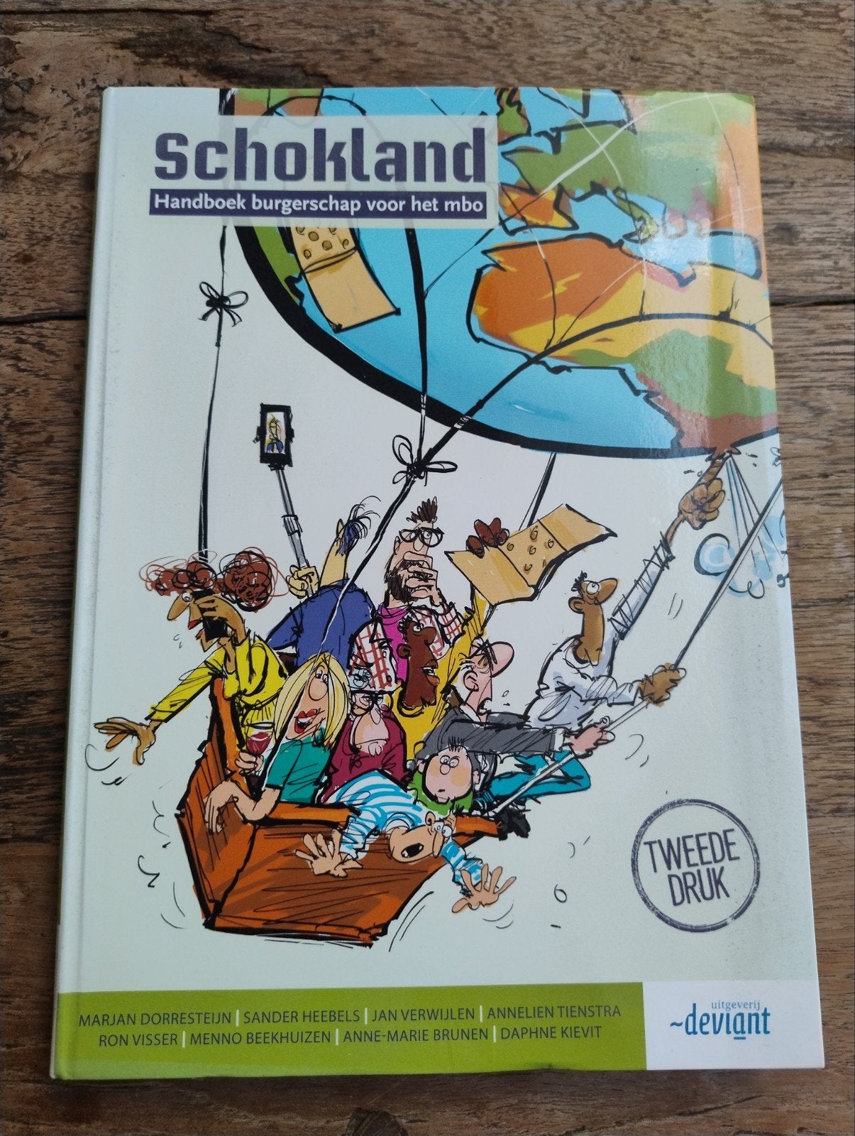 Schokland: Handboek burgerschap voor het mbo - Tweede druk, Marjan Dorresteijn, Sander Heebels, enz., Ophalen of Verzenden, Zo goed als nieuw