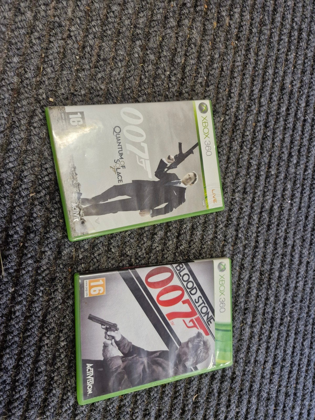Xbox 360 Games: 007 Quantum of Solace & Blood Stone, Online, Gebruikt, Shooter, 1 speler