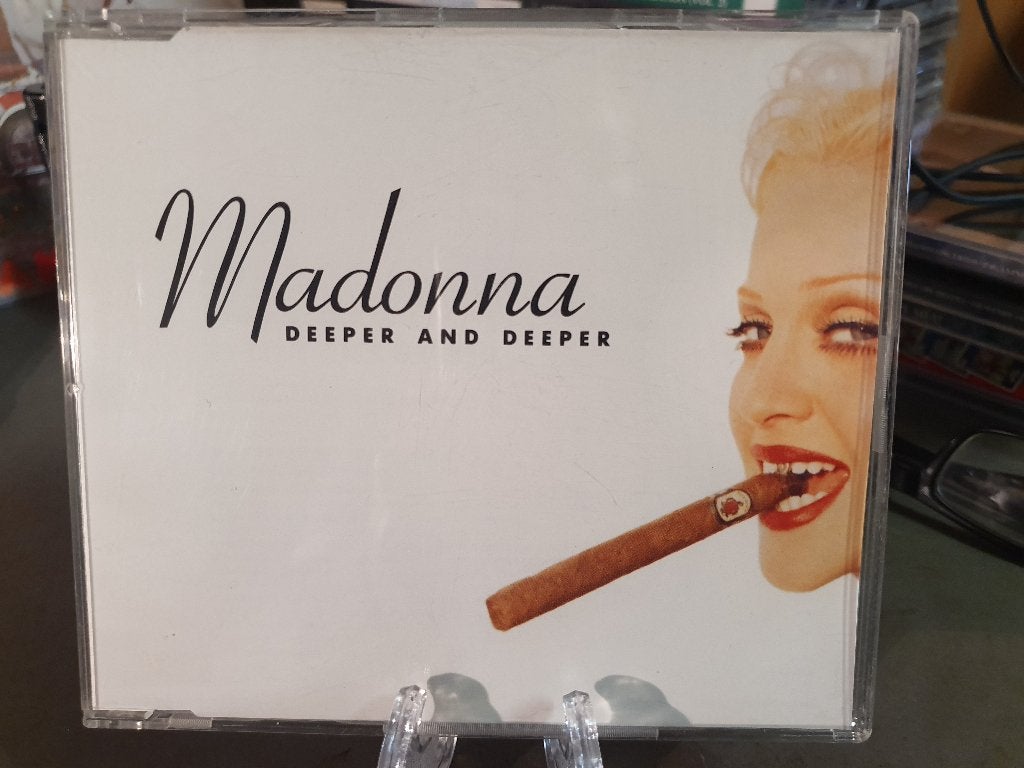 Maxi cd single Madonna deeper and deeper, Ophalen, Zo goed als nieuw, Pop