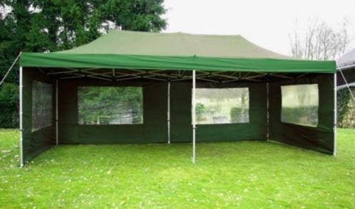 Topklasse 3x6m Vouwtent / Easy Up Vouw-Partytent. Groen, Ophalen of Verzenden, Nieuw, 5 tot 8 meter, Partytent