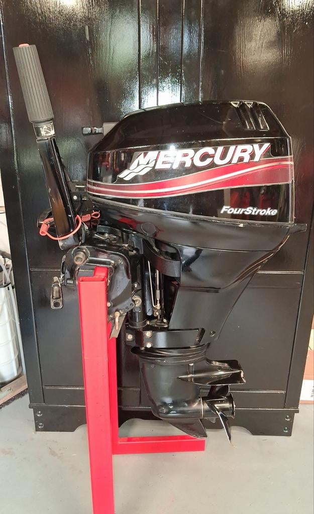 Mercury 15 pk , 4-takt , kortstaart, Watersport en Boten, Ophalen, Gebruikt, Benzine, 10 tot 30 pk