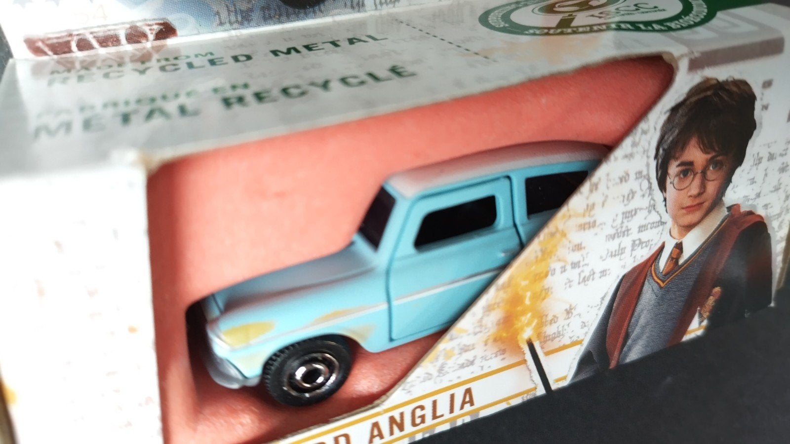 Ford Anglia Harry Potter 1:64 Matchbox Moving Parts Pol, Auto, Verzenden, Nieuw, M