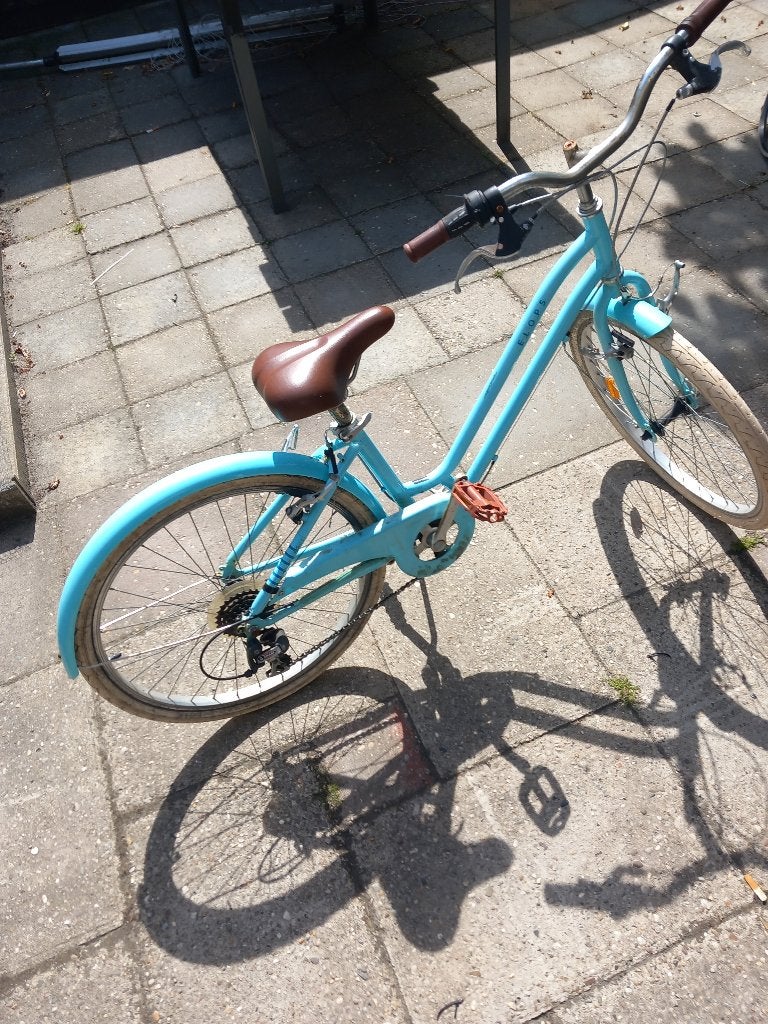 Kinderfiets 24 inch wielen versnellings dames opknapper, Fietsen en Brommers, Ophalen, Velgrem, Versnellingen, Decathlon