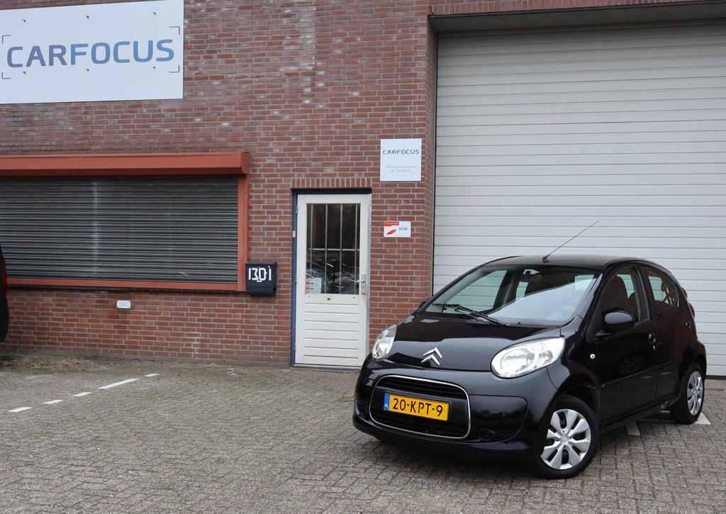 Citroen C1 1.0-12V Ambiance 1e eigenaar NAP Airco APK, Voorwielaandrijving, Euro 5, Gebruikt, 4 stoelen