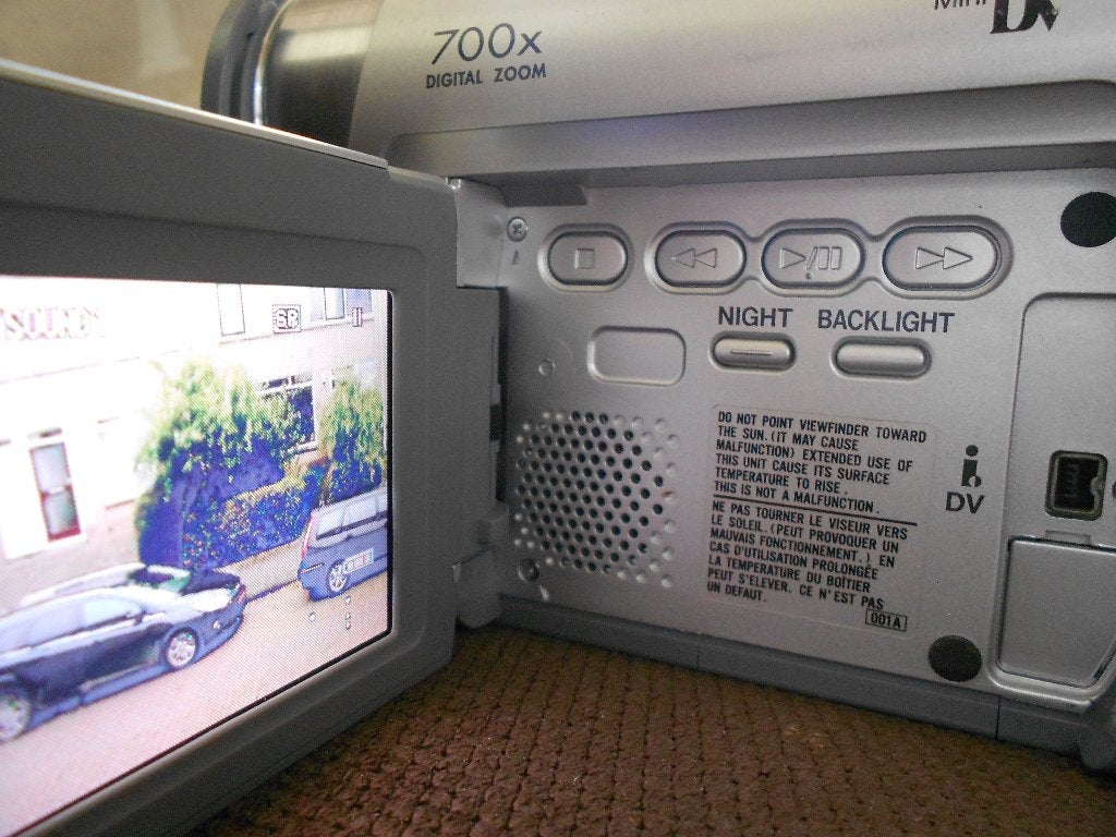 JVC GR-D20E mini DV camera, Mini dv, Gebruikt, JVC, 20x of meer