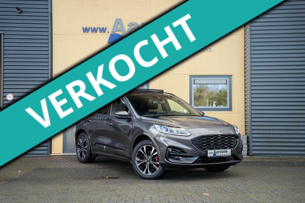 Ford Kuga 2.5 Phev 225 pk St-Line X (bj 2021, automaat), Auto's, 12 maanden, Gebruikt, Euro 6, Overige brandstoffen