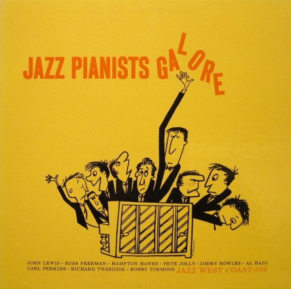 LP "Jazz pianists galore" (Japanse persing!), Ophalen, LP, Gebruikt, Reissue