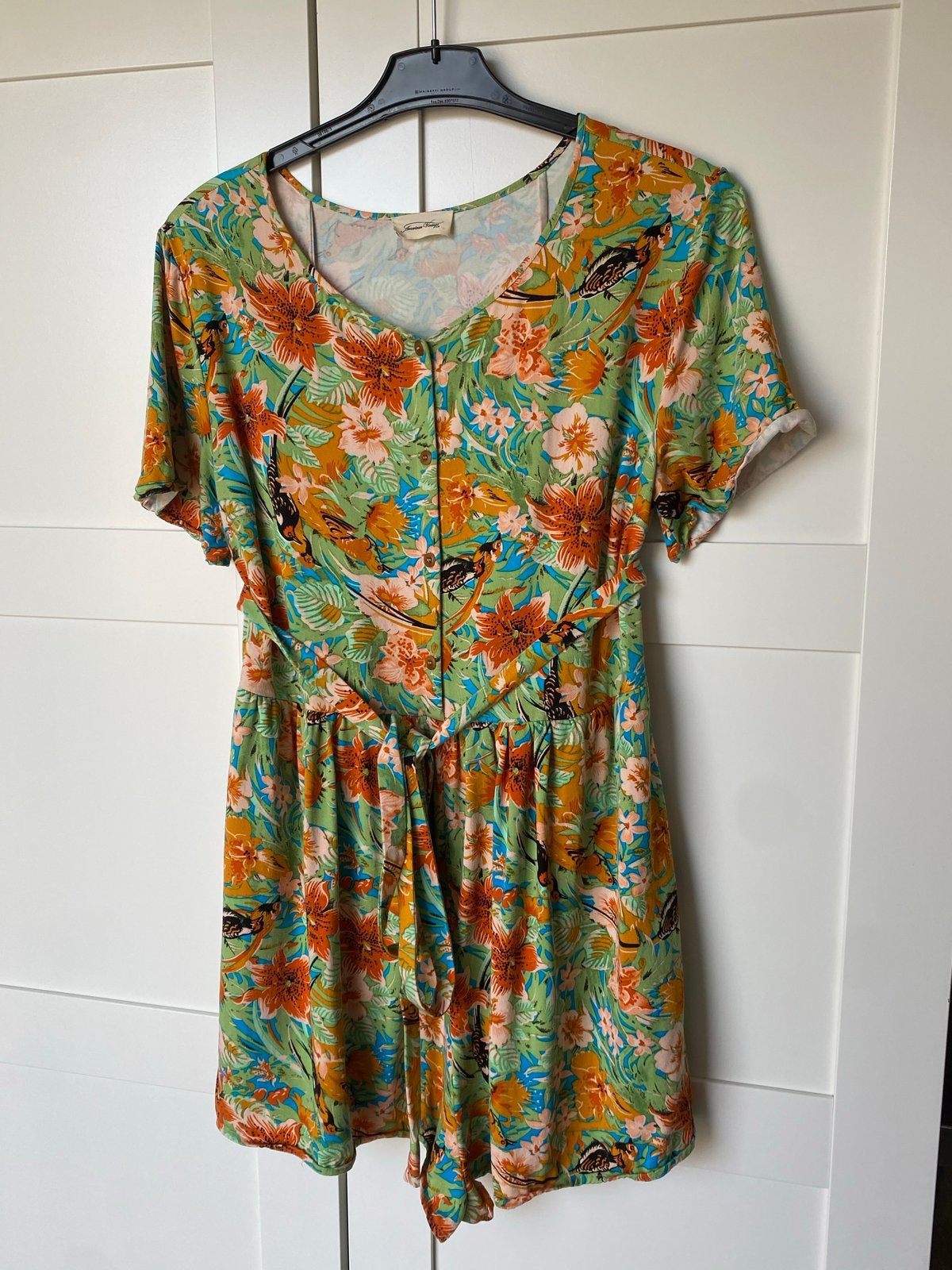 American Vintage jumpsuit met bloemenprint, Kleding | Dames, Meerkleurig, Ophalen of Verzenden, Zo goed als nieuw, Maat 36 (S)