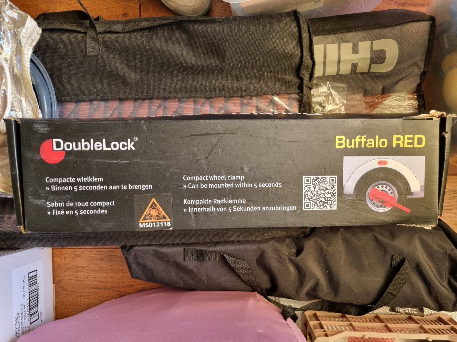 Wielklem Double Lock, Buffalo Red., Ophalen of Verzenden, Zo goed als nieuw