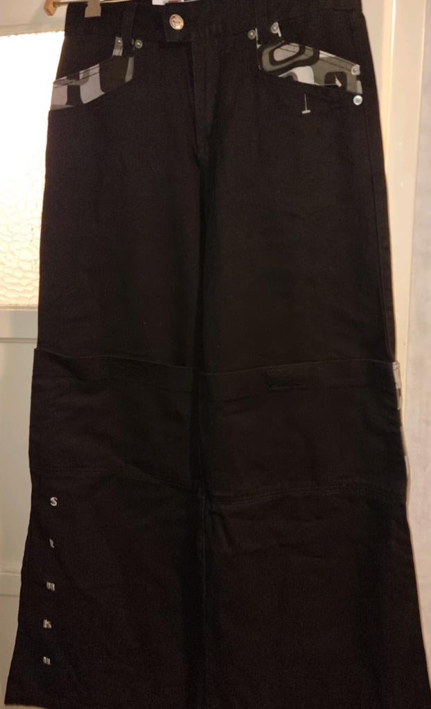 Stuka old skool 90 s broek maat 26/32, Ophalen, Zwart, Nieuw, W32 (confectie 46) of kleiner