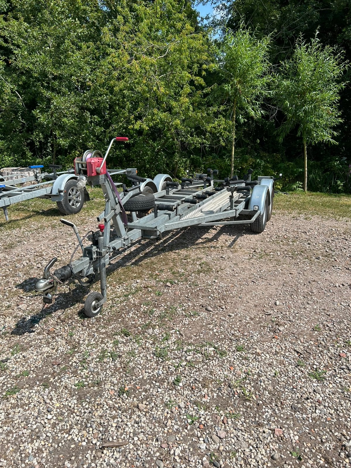 Boottrailer | Tandemasser | 2000kg | Zeer nette staat, Watersport en Boten, Boottrailers, 1500 tot 3000 kg, Sloepentrailer, 6 tot 9 meter