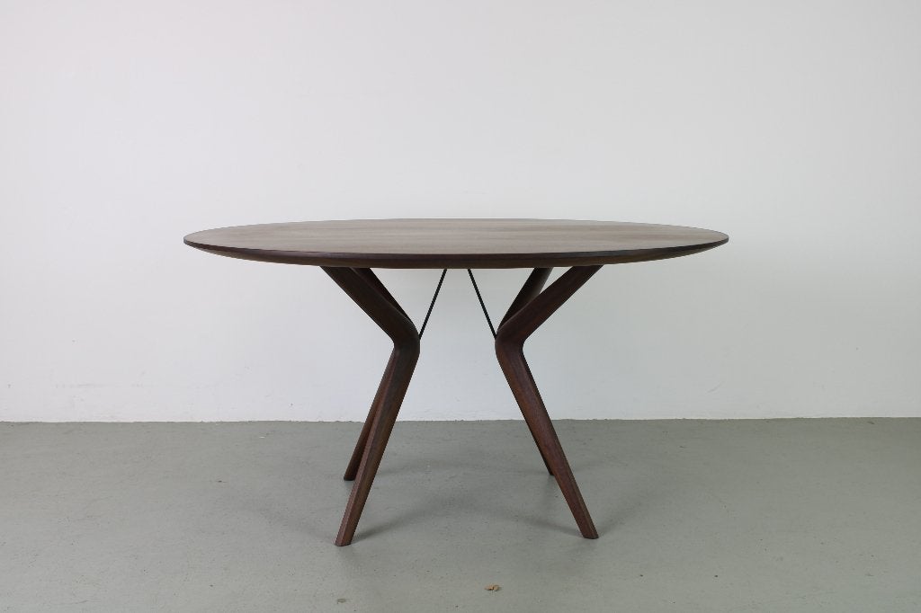 Artisan Lakri 140, Amerikaans walnoot - jong gebruikt, Ophalen, Zo goed als nieuw, Rechthoekig, 100 tot 150 cm