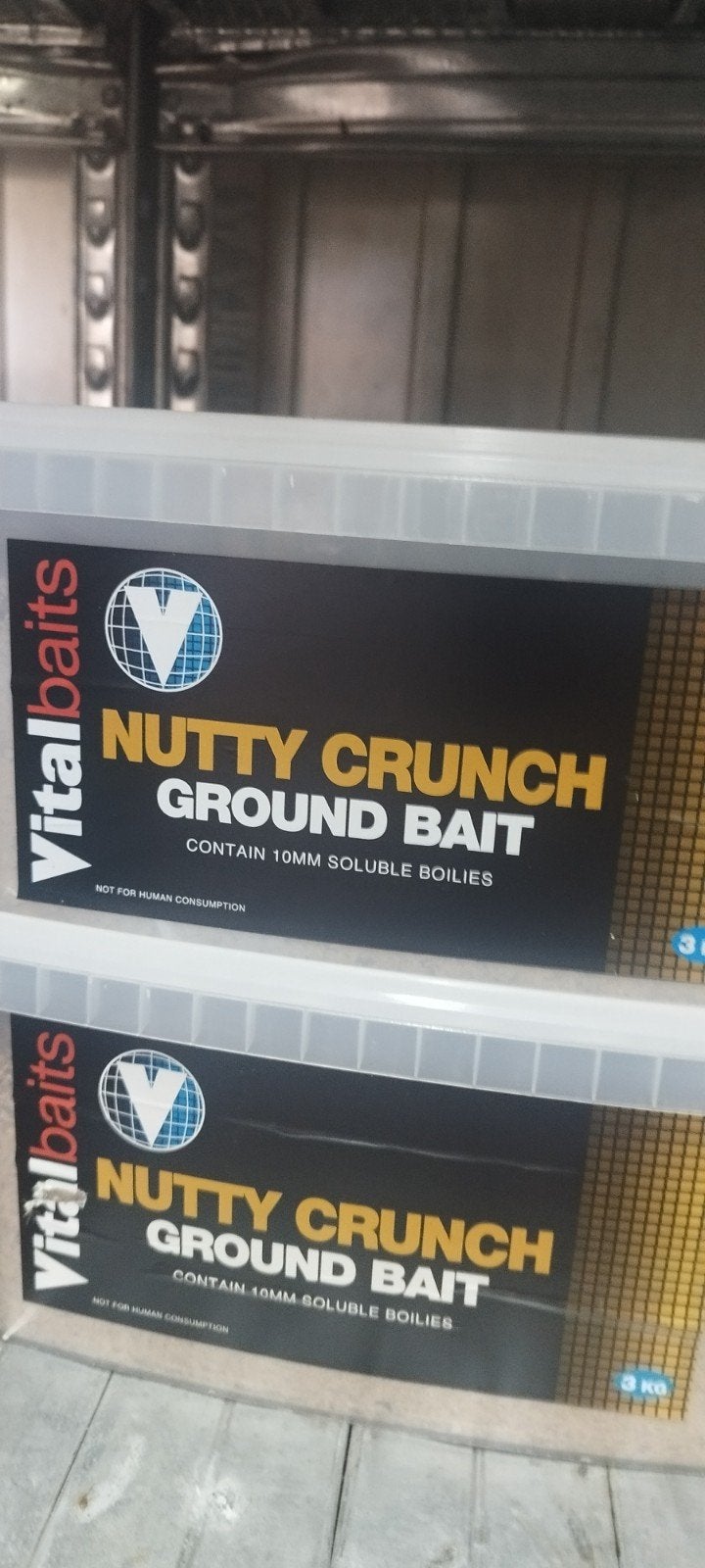 Vital Baits Grondvoer met 10mm Oplosbare Boilies - 3 Kilo, Ophalen, Nieuw, Overige typen