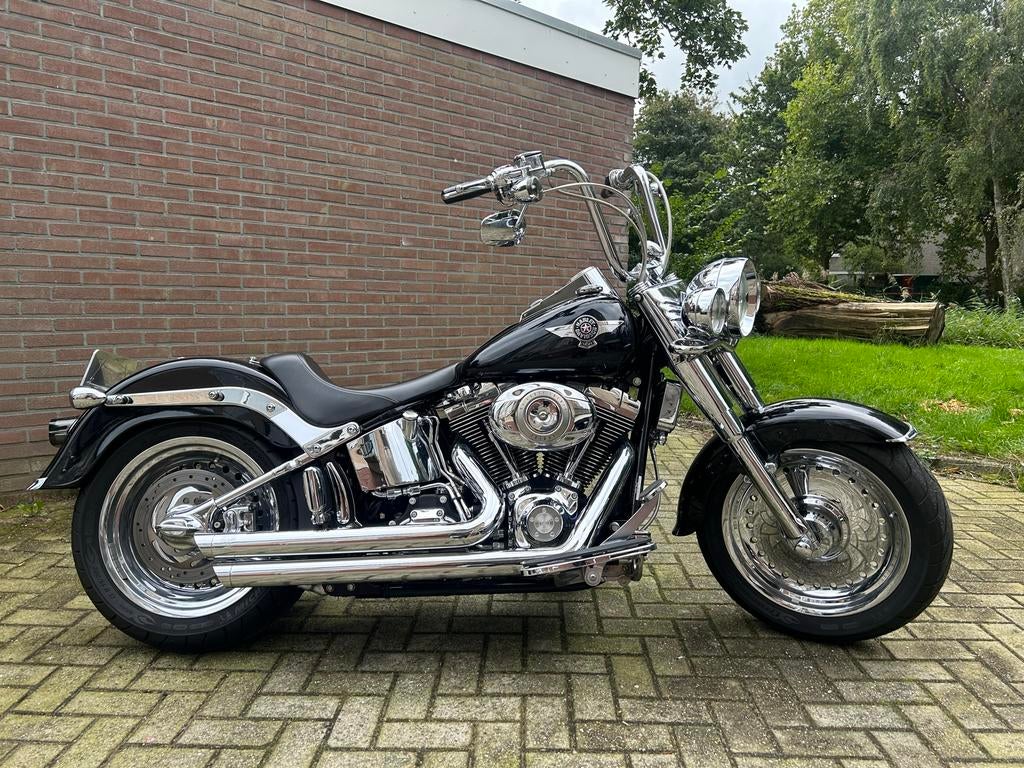Harley Davidson Fatboy 2009 - Klassieke Chopper, 2 cilinders, Sportuitlaat, Particulier, Meer dan 35 kW