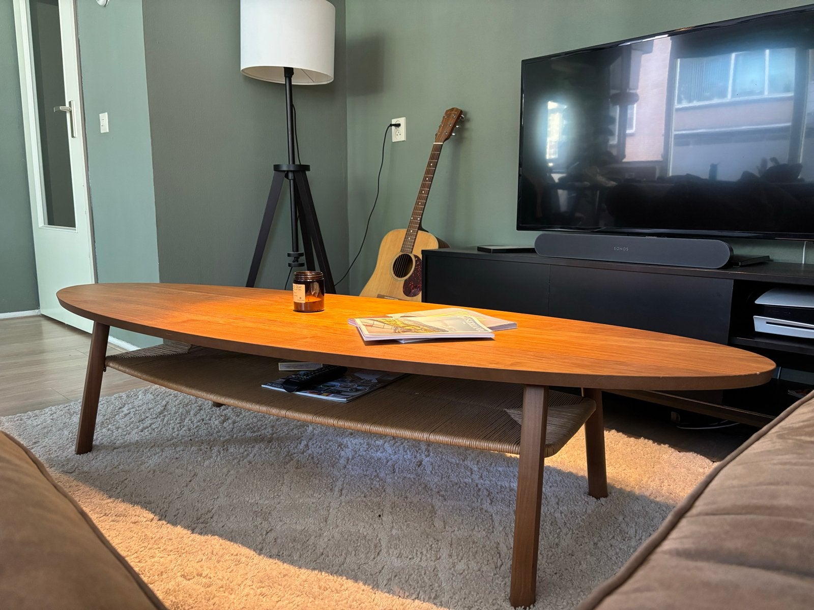 Ikea Stockholm salontafel, Huis en Inrichting, Ophalen, Gebruikt, 100 tot 150 cm, 50 tot 100 cm