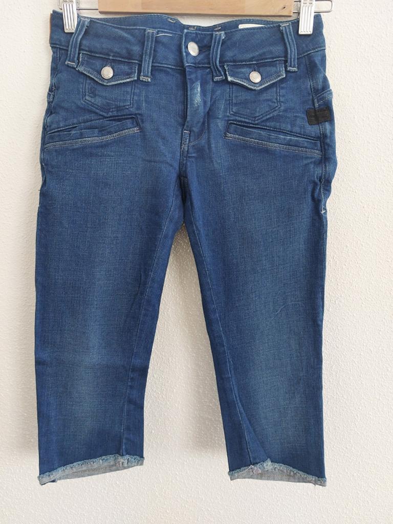 Capri jeans G-Star, maat 24, Kleding | Dames, G-STAR RAW, Ophalen of Verzenden, Blauw, Overige jeansmaten
