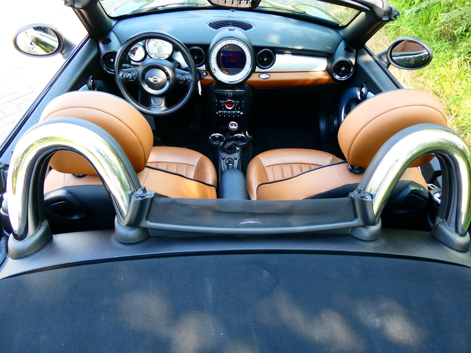 Mini Roadster 1.6 Cooper 122pk 2e eig. 138.000km. Clima Lede, Auto's, Voorwielaandrijving, Euro 5, Gebruikt, Roadster