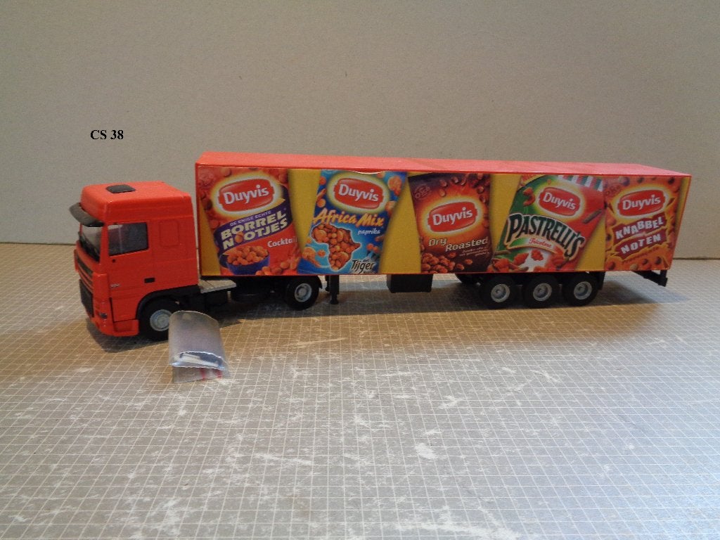 lion daf 105 xf sc duyvis, Ophalen of Verzenden, Zo goed als nieuw, Bus of Vrachtwagen, Lion Toys
