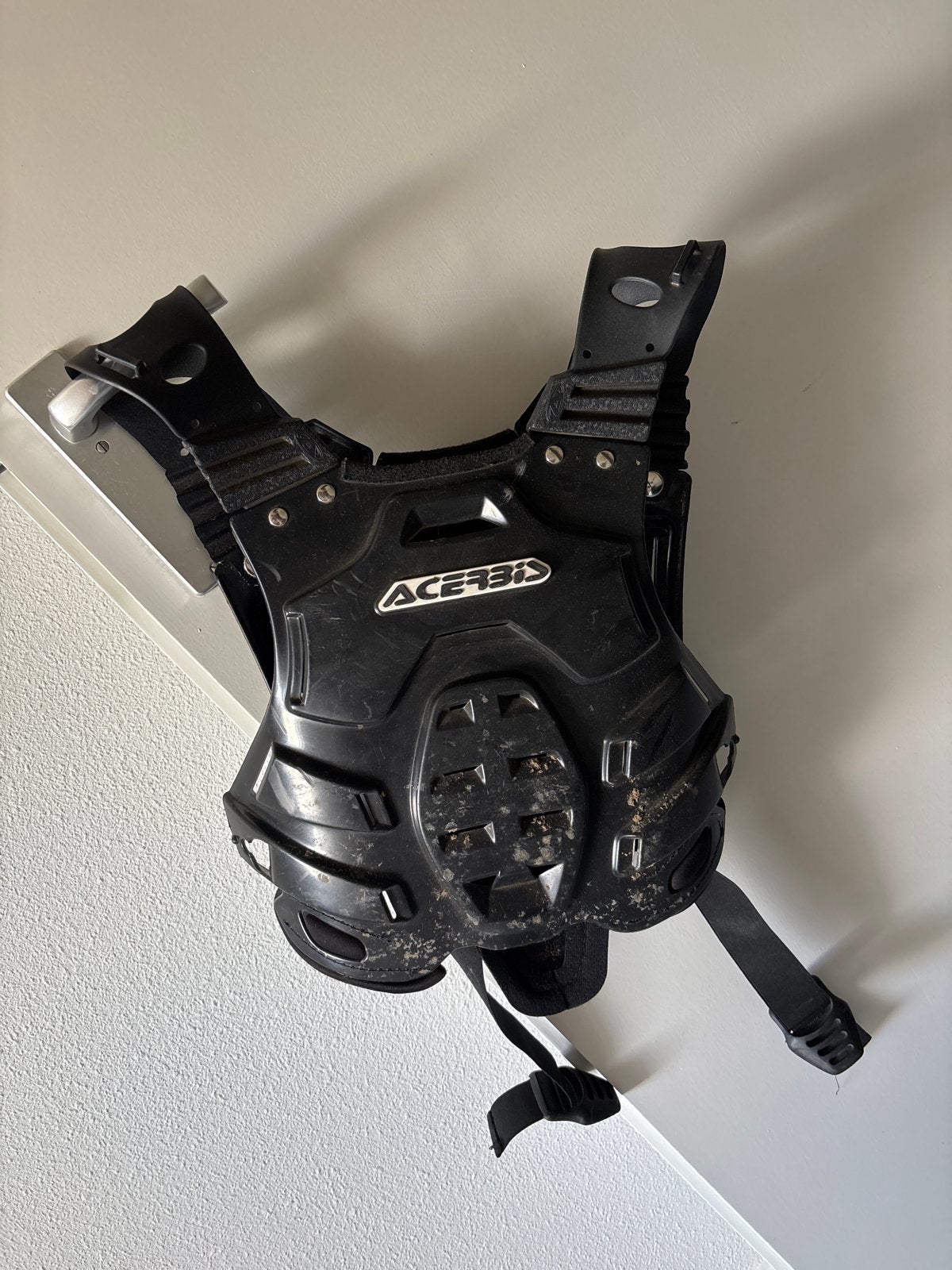 Acerbis Roost Deflector Zwart Bodyprotector Motorcross, Ophalen of Verzenden, Tweedehands, Heren, Motorcrosskleding