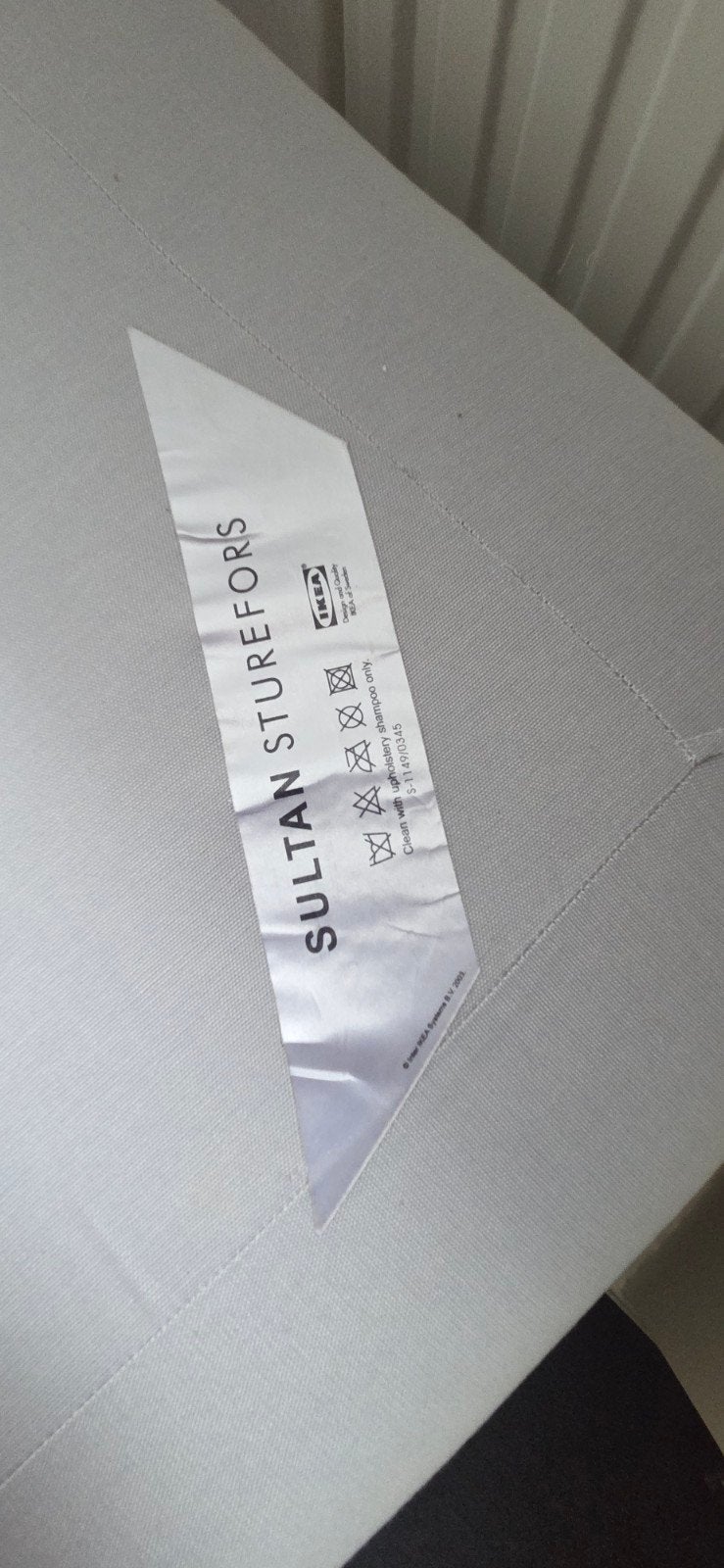 IKEA SULTAN STUREFOS BOXSPRING  220 CM, Ophalen, Gebruikt, 90 cm, Eenpersoons
