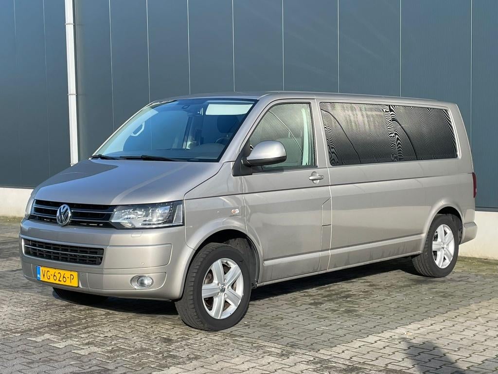 VW Transporter 2.0 TDI 140pk Rolstoelbus met NIEUWE APK!, Auto's, Stof, Euro 6, 4 cilinders, Volkswagen