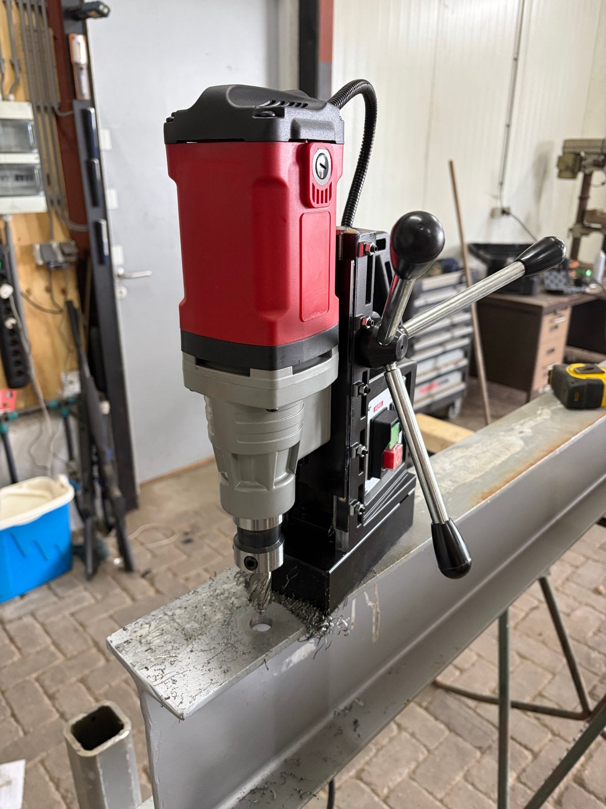 Magneet boor te huur, Ophalen, Zo goed als nieuw, 600 watt of meer, Overige typen