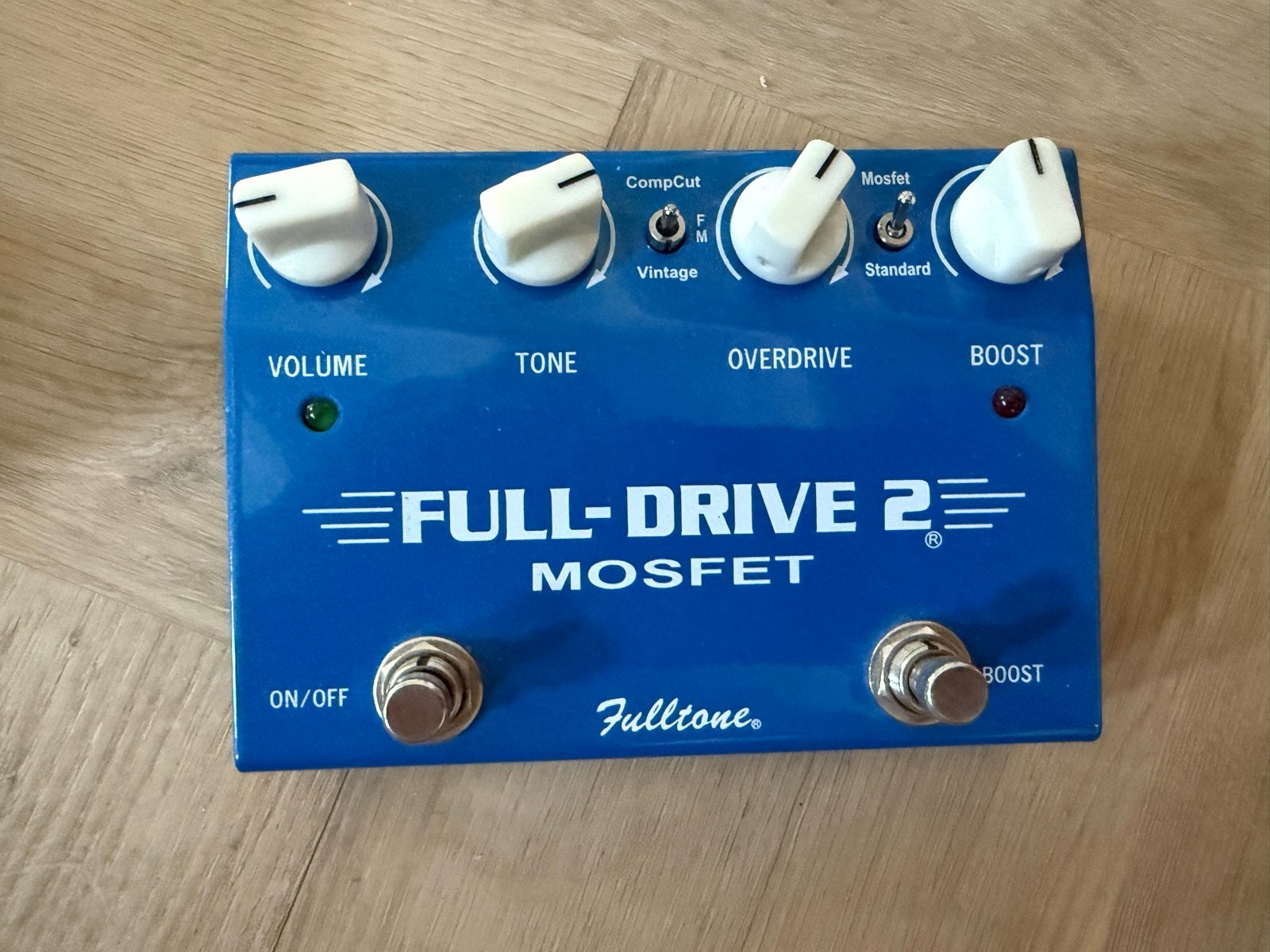 Fulltone Full-Drive 2 MOSFET Overdrive Pedaal, Ophalen of Verzenden, Zo goed als nieuw, Distortion, Overdrive of Fuzz