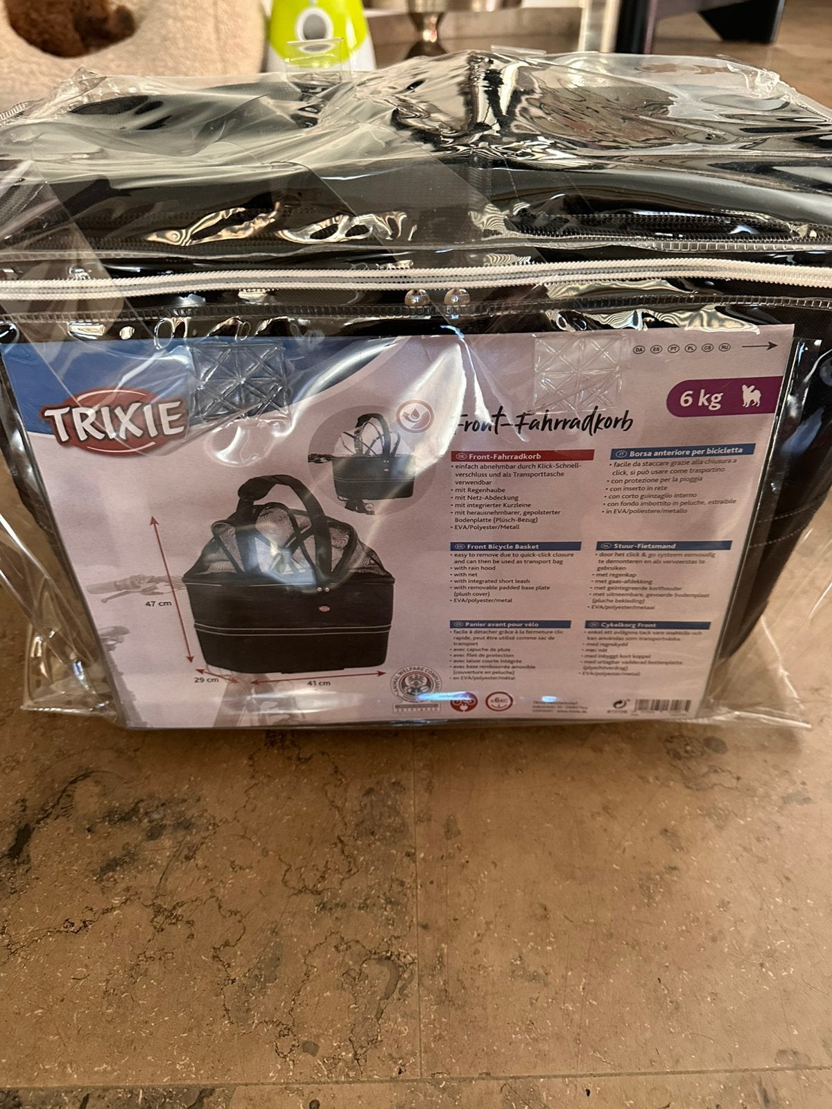 Trixie honden fietsmand, Ophalen of Verzenden, Nieuw